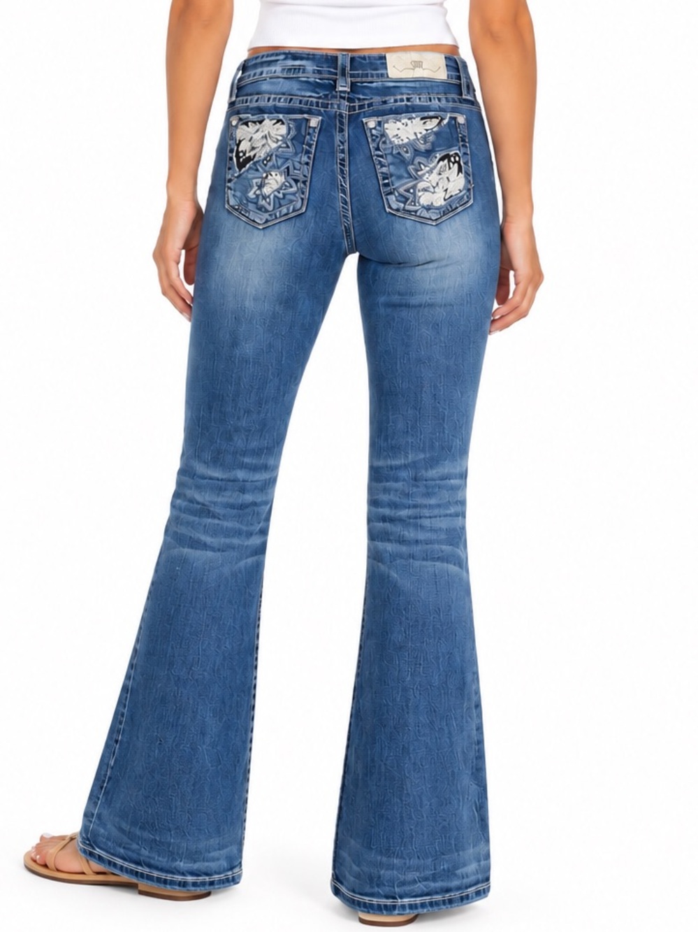 Miss Me mid rise bootcut jeans size 27